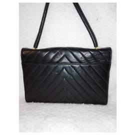 Chanel-Bag with shoulder strap-Black
