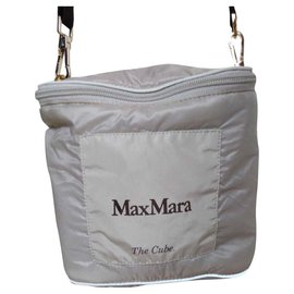 Max Mara-Saco de cubo-Bege