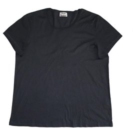 Acne-Tees-Dark grey