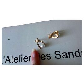 Kenneth Jay Lane Ohrringe Gold Metall Golden