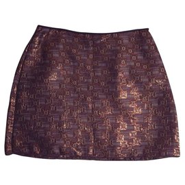 Marni-Skirts-Multiple colors,Metallic,Bronze