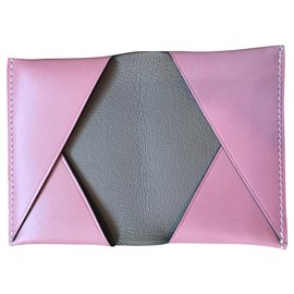 Autre Marque-Card holder Moynat-Pink
