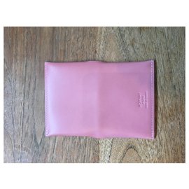 Autre Marque-Card holder Moynat-Pink