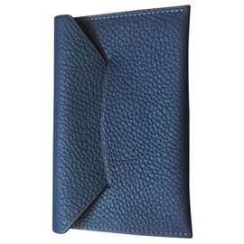 Autre Marque-Moynat passport holder-Navy blue