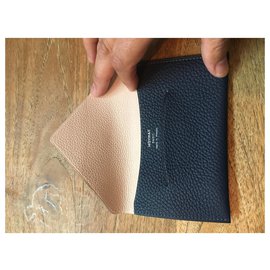 Autre Marque-Moynat passport holder-Navy blue