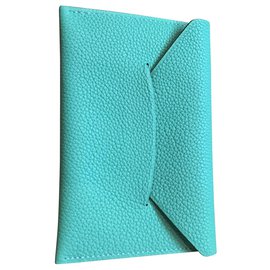 Autre Marque-Moynat passport holder-Light blue