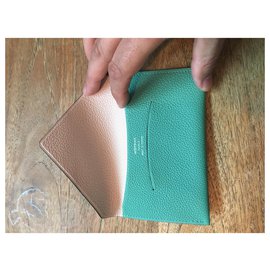 Autre Marque-Moynat passport holder-Light blue