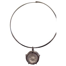 Kenneth Jay Lane-Necklaces-Silvery
