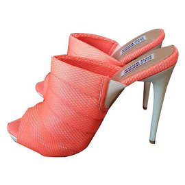 Steve Madden Heels Orange Coral