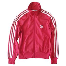 Veste de survêtement Adidas Rouge Blanc Rouge