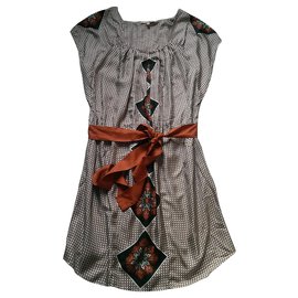Bel Air-Dresses-Brown,Black,Other
