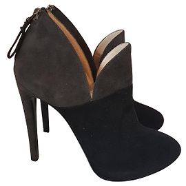Giorgio Armani botas Preto Cinza