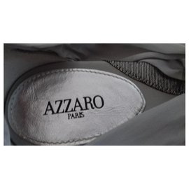 Azzaro-Sandalen-Silber