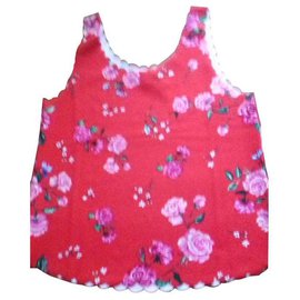Autre Marque Top Preppy de Algodón Rojo Roja