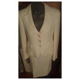 Emporio Armani-Skirt suit-White
