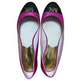 Michael Kors Ballerines Noir Rose