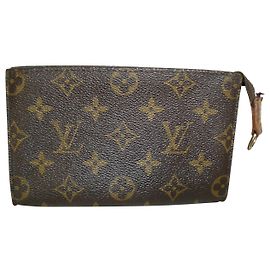 Pochette Louis Vuitton Marron Marron