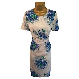 Hobbs Vestidos Gris Azul claro