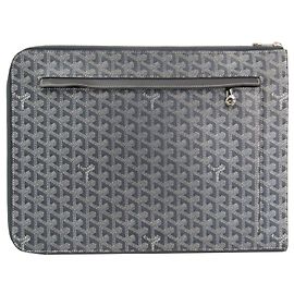 Goyard Gray Goyardine Porte-Documents Sorbonne Grey