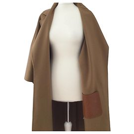 Loewe Coats, Outerwear Light brown