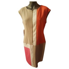 Autre Marque Robe Color Block Multicolore Gabby Skye Multicolore Moutarde