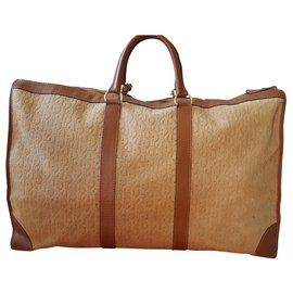 Christian Dior-Bags Briefcases-Beige
