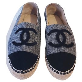 Chanel espadrilles 39 Grey