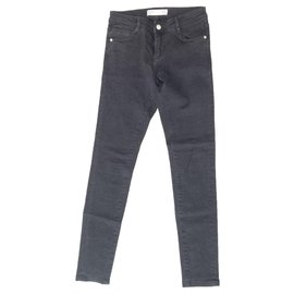 Zara Jeans Anthrazitgrau