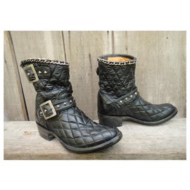 Mexicana-mexicana biker boots-Black