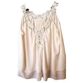 Hôtel Particulier Top blanc en polyester Blanc