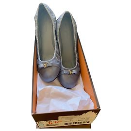 Louis Vuitton ELBA FLAT Ballerina Blue