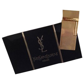 Yves Saint Laurent-gold plated-Golden