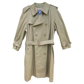 Burberry-Burberry trenchcoat khaki vintage t 48 immaculate condition-Khaki
