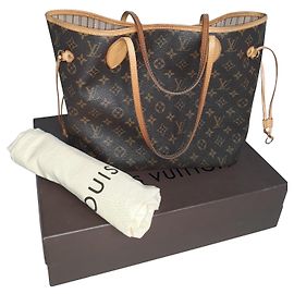 Louis Vuitton MONOGRAMMA NEVERFULL MM Marrone