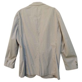 Hugo Boss-Hugo Boss striped summer jacket-Blue