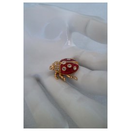 Dior-LADYBUG PIN-Red