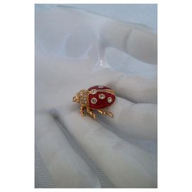 Dior-LADYBUG PIN-Rot