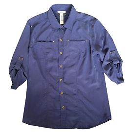 Calvin Klein Hemd Blau M Blau