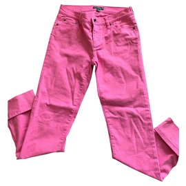 Ralph Lauren-Pantaloni, ghette-Rosa