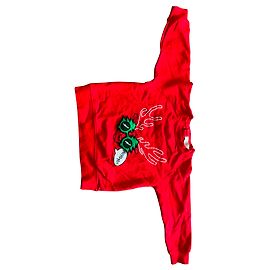 Stella Mc Cartney Jersey de Navidad Stella McCartney rojo algodón 2 años Roja