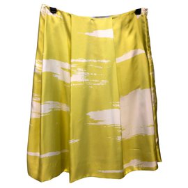 Yves Saint Laurent-Skirts-Green