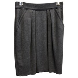 Autre Marque-Skirts-Dark grey