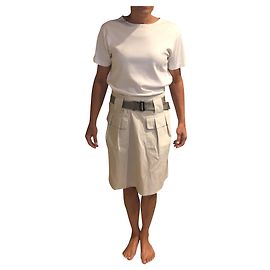 Autre Marque Gonna Gunex Beige Beige
