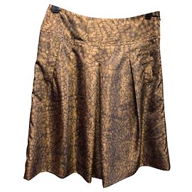 Jupe marron Piazza Sempione Marron