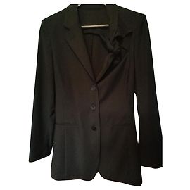 Jean Paul Gaultier Black Wool Jacket Black