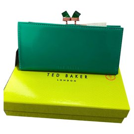 Ted Baker-Bolsas, carteiras, casos-Verde