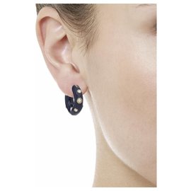 Céline-Céline Byzantine Enamel Crystal Earrings-Blue