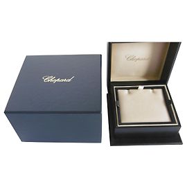 Chopard Ohrringe Box Inner Box und Outer Box Schwarz