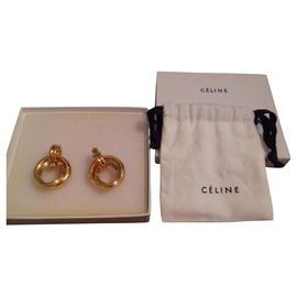Céline-Earrings-Golden
