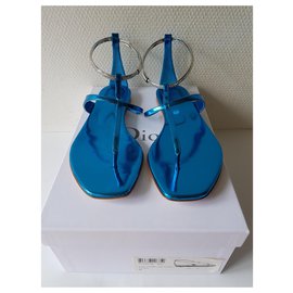 Dior-Sandalen-Blau